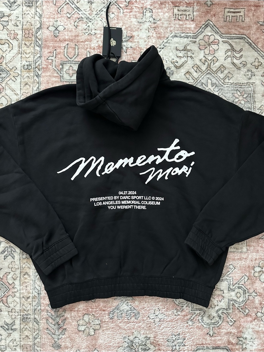 NWT Darc Sport Memento 24 Chambers Zip Up Hoodie - Black